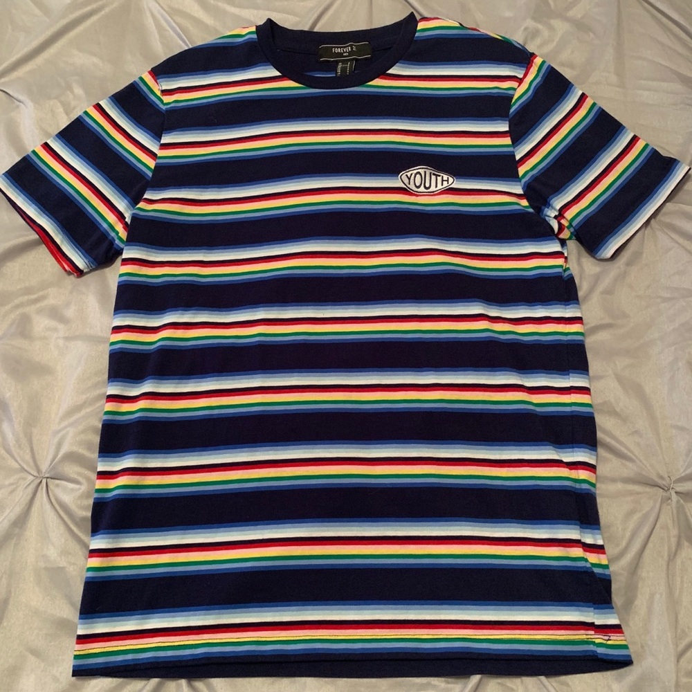 Striped “Youth” T-Shirt